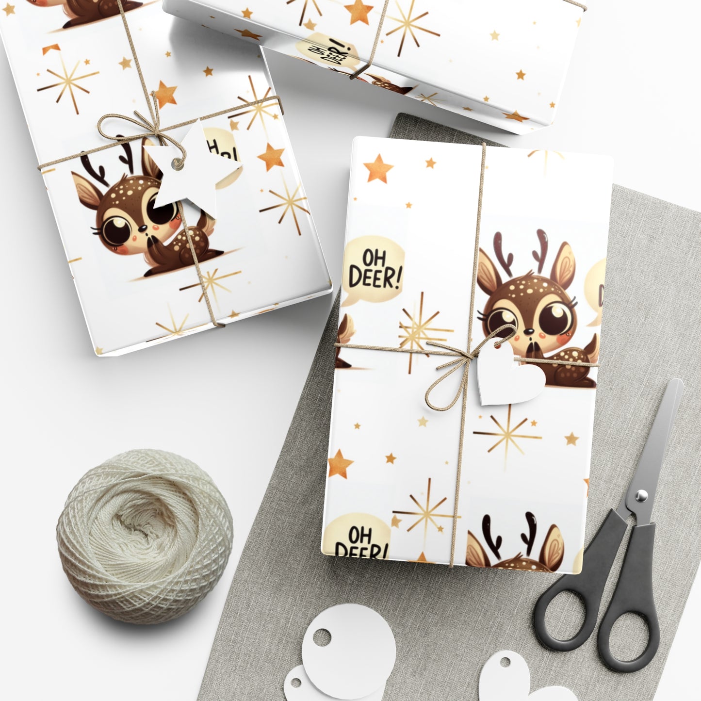 "Oh Deer!" Gift Wrap Papers