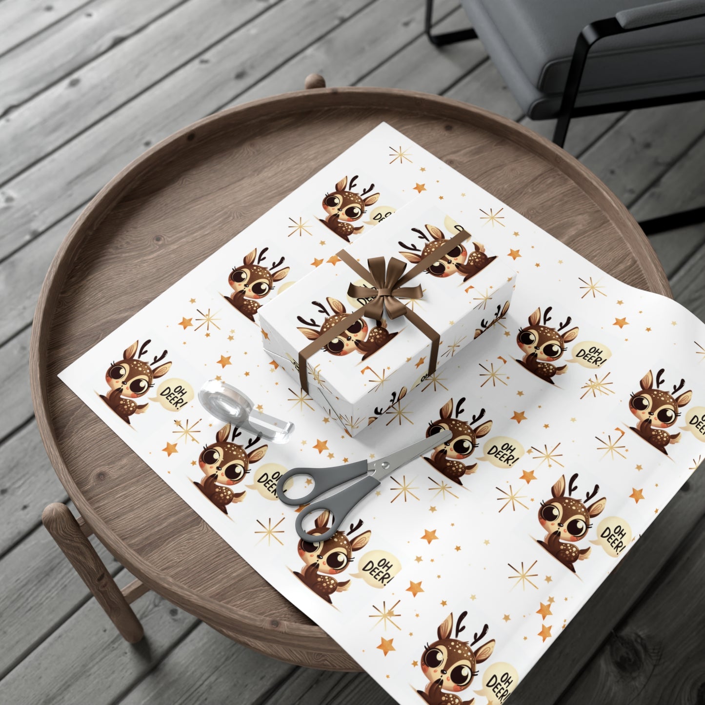 "Oh Deer!" Gift Wrap Papers