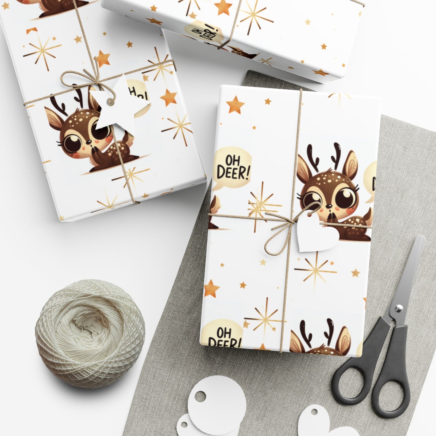 "Oh Deer!" Gift Wrap Papers