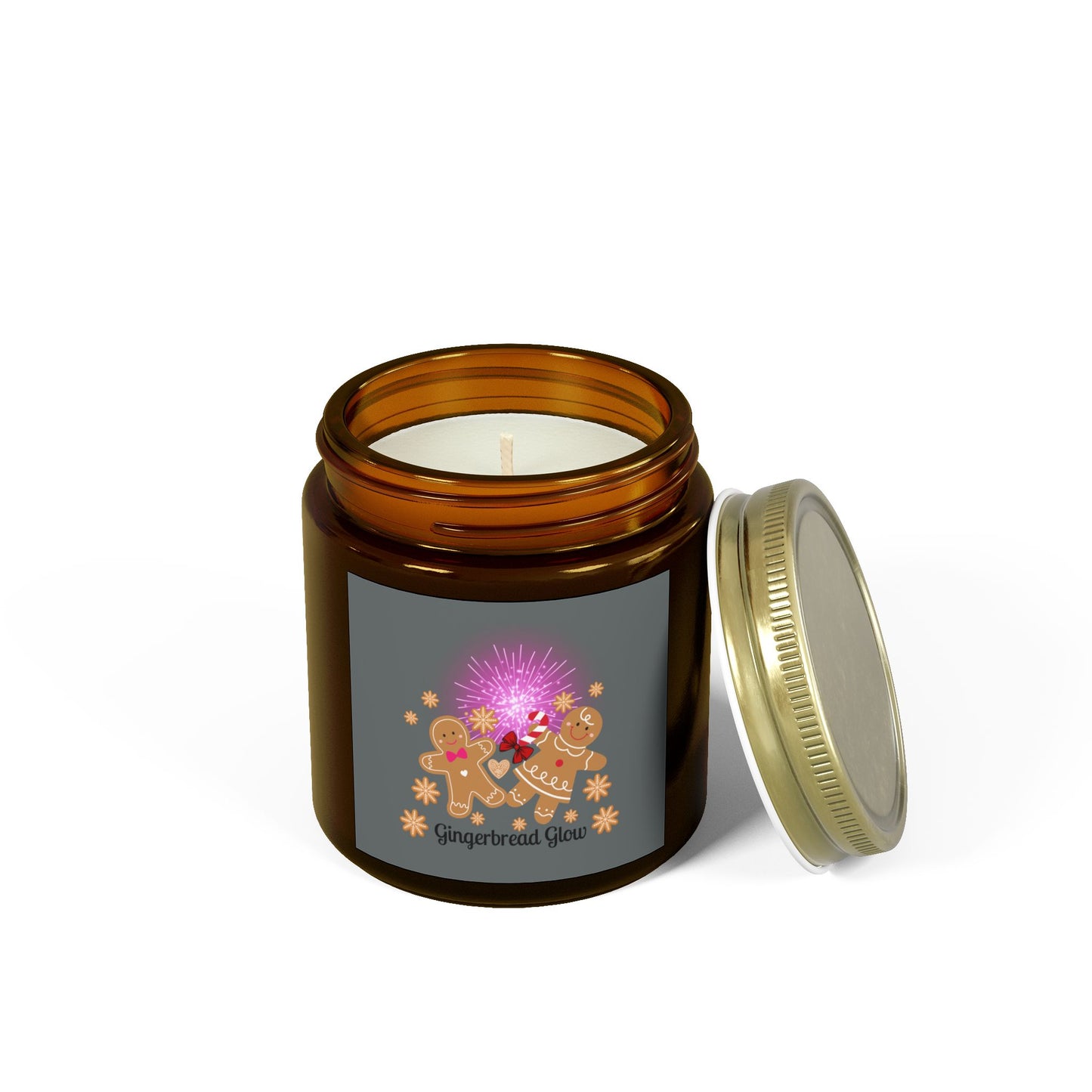 Gingerbread Glow Candles (4oz, 9oz)