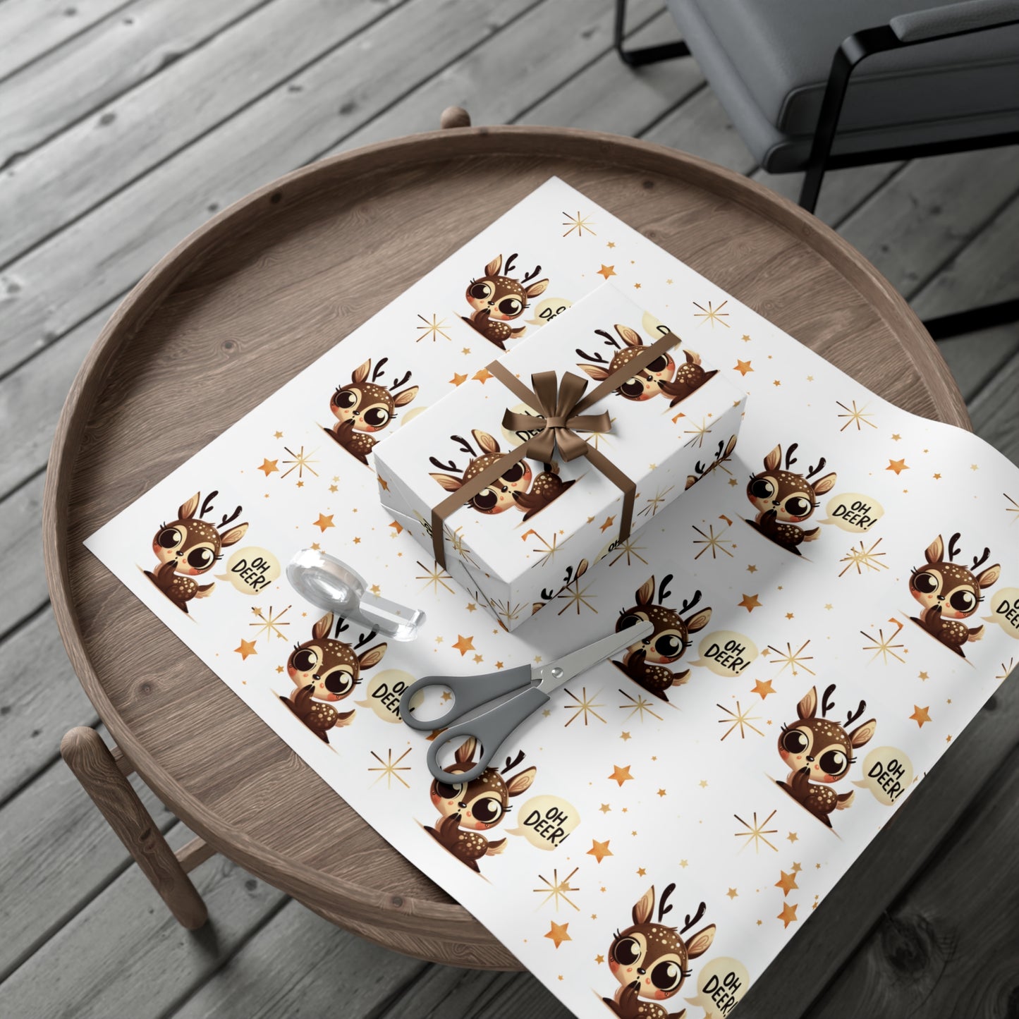 "Oh Deer!" Gift Wrap Papers