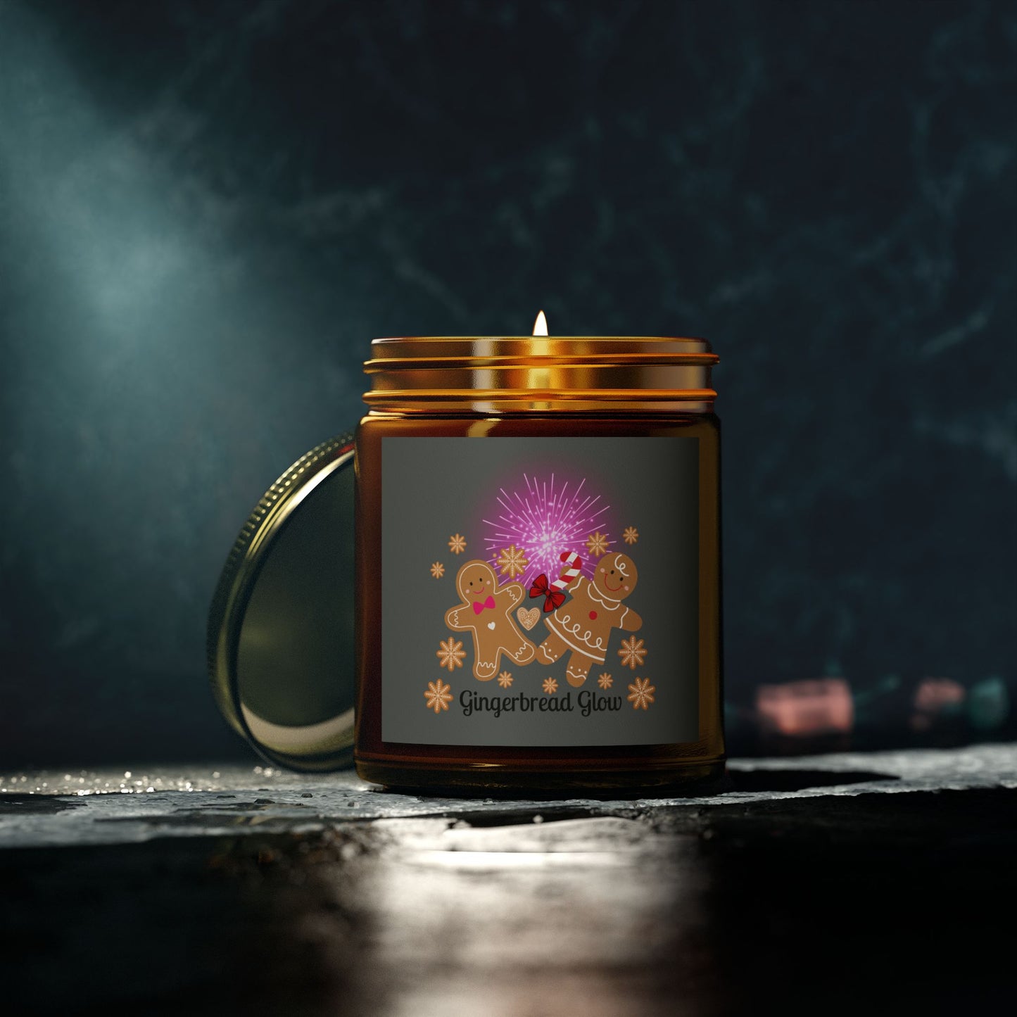 Gingerbread Glow Candles (4oz, 9oz)