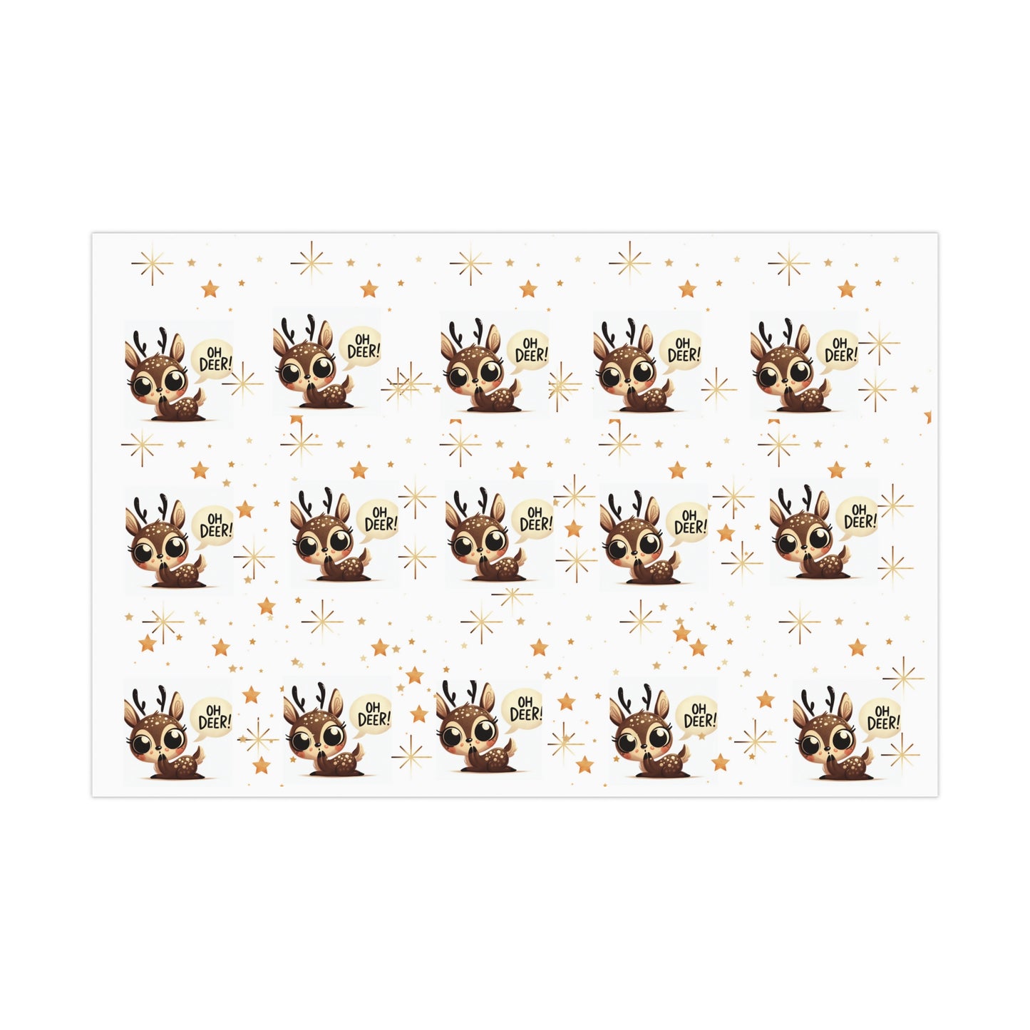 "Oh Deer!" Gift Wrap Papers