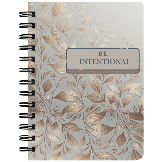 Be Intentional Notebook