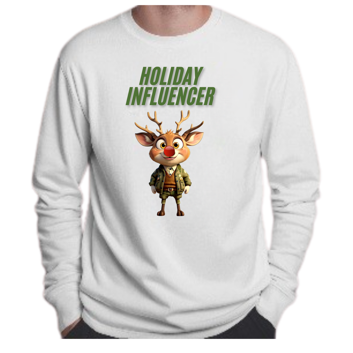 Holiday Influencer Sweatshirt