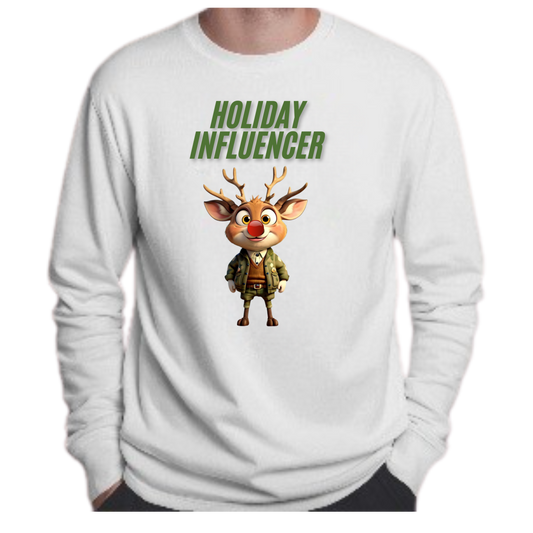 Holiday Influencer Sweatshirt