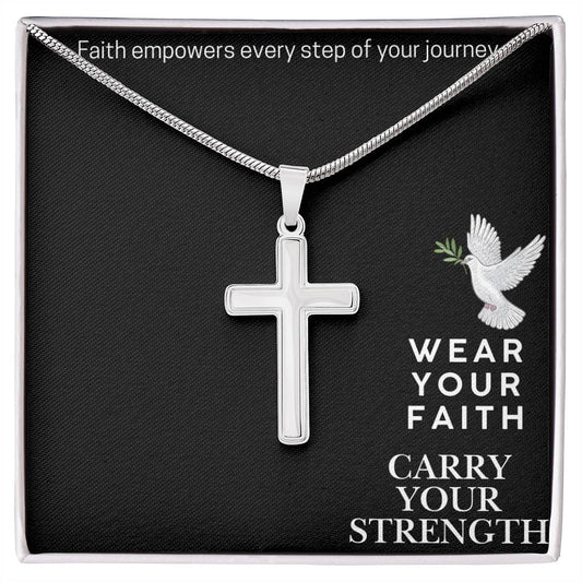 Artisan Cross Necklace – Wear Your Faith, Carry Your Strength