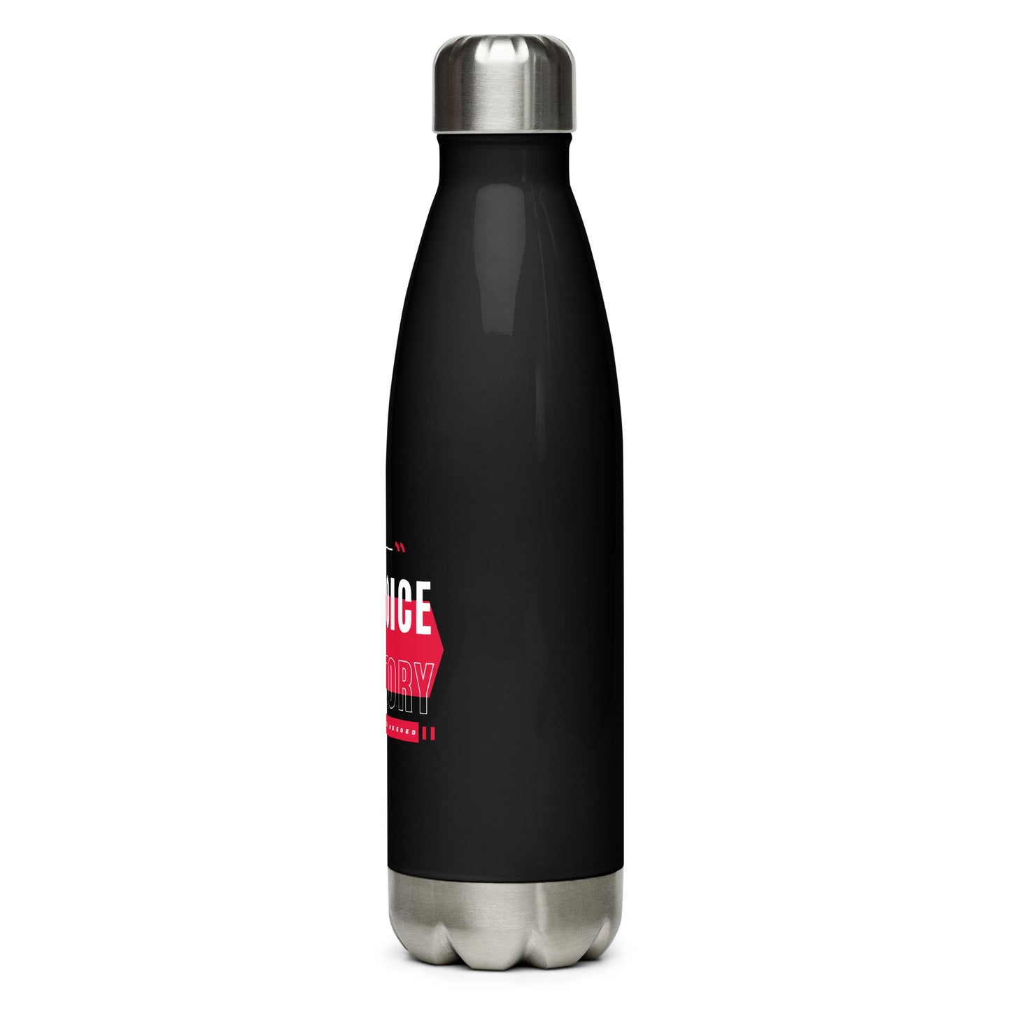 My Voice. My Power Stainless steel water bottle